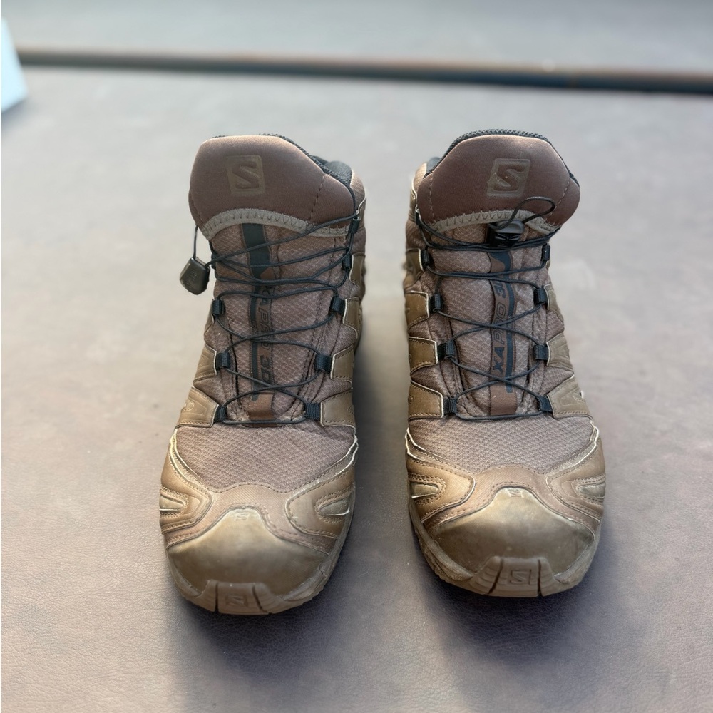 Salomon Tan Outdoor Boots